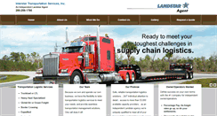Desktop Screenshot of interstartransportation.net